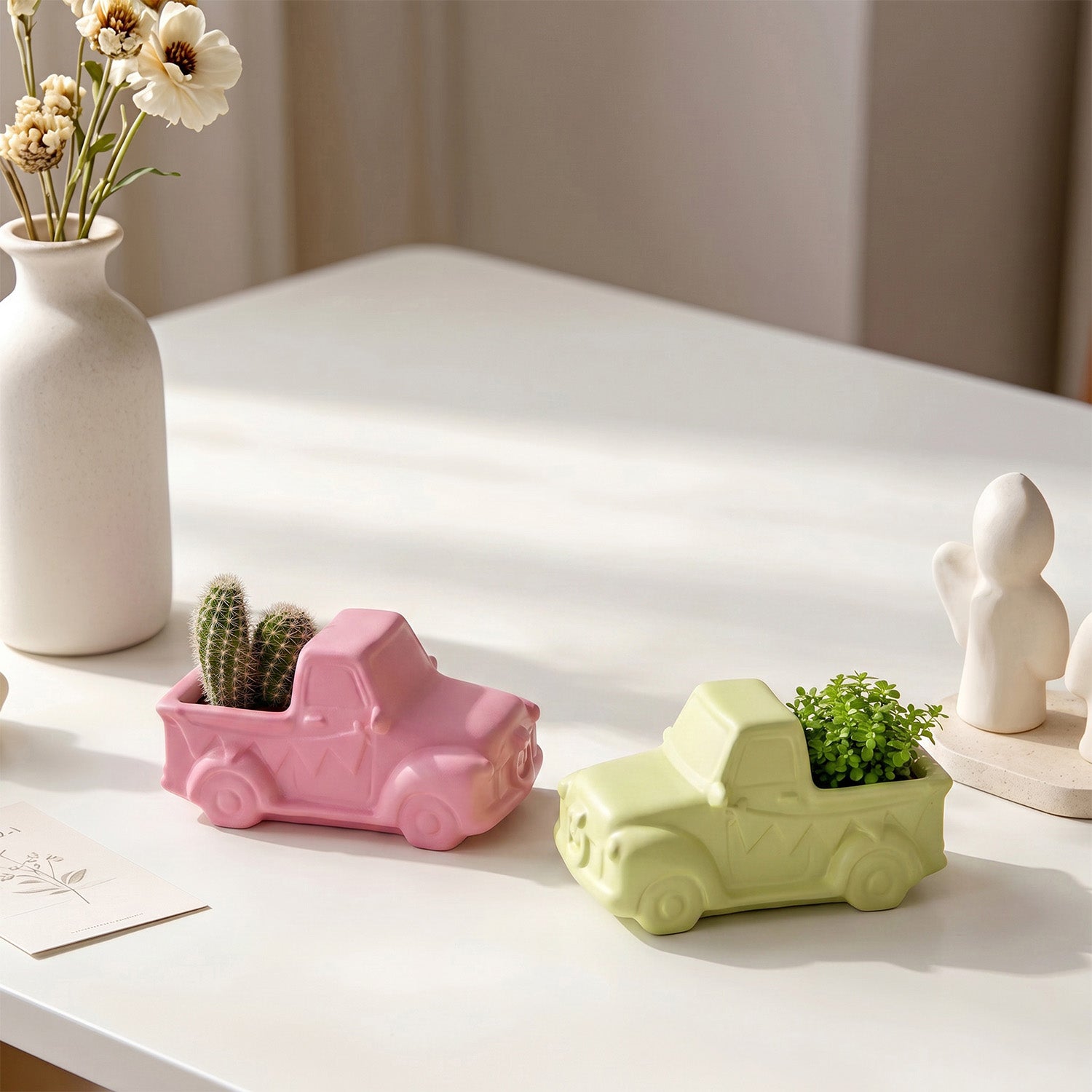 Silikonformen-Set Pilzhaus, Eule, Hase, Stern & Auto (Mode:BJ02)