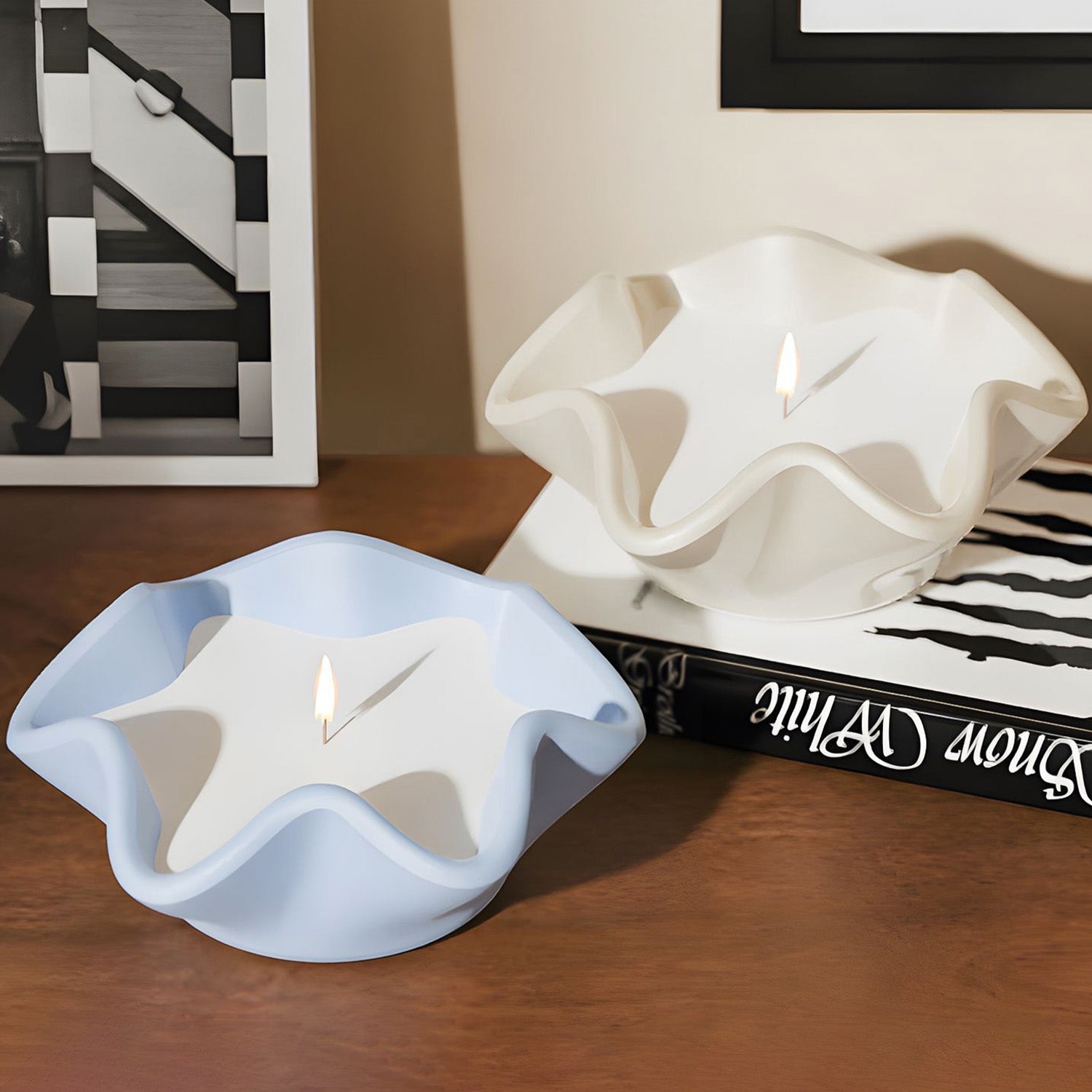 Silikonformen Dekorative Kerzengefäße (Mode:ZT02)