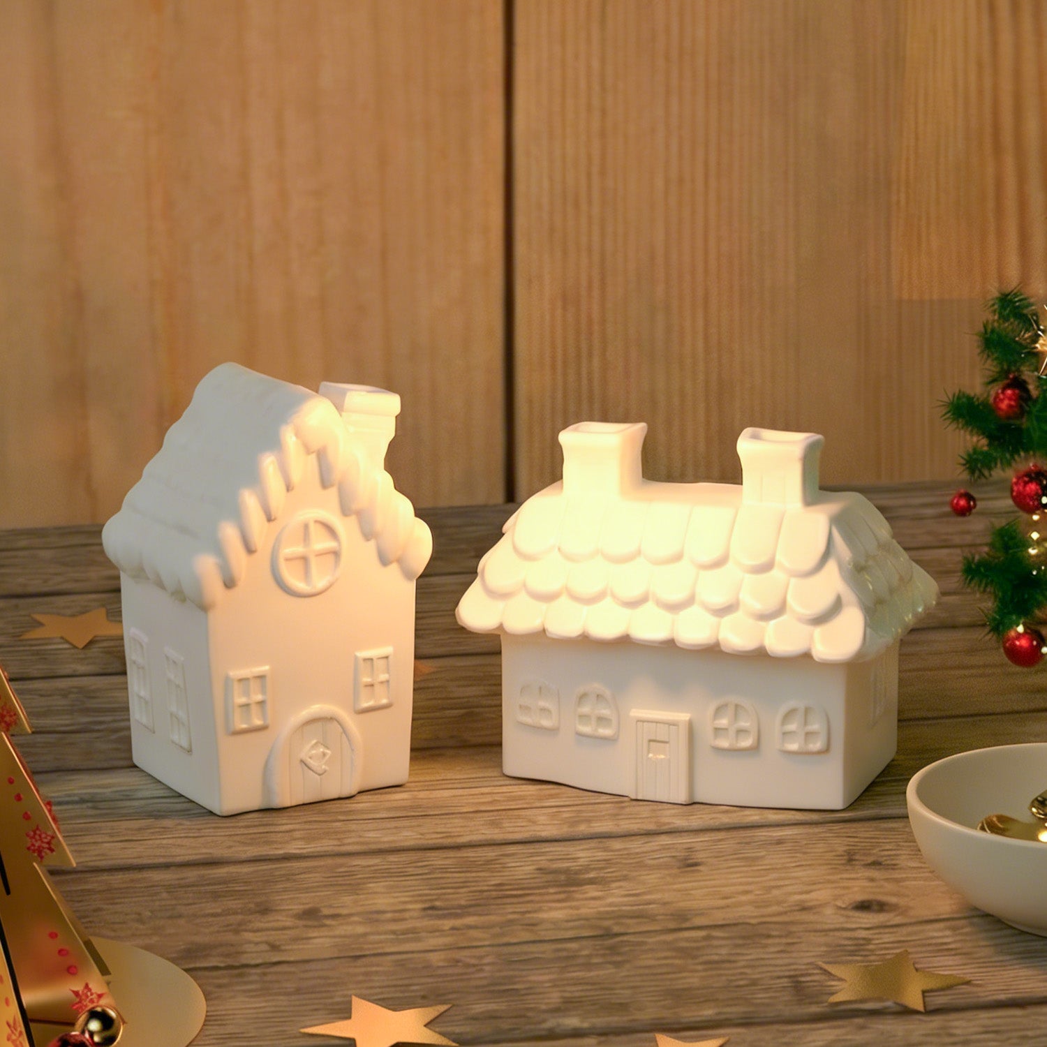 Silikonform Weihnachtshaus (Mode:FZ01)