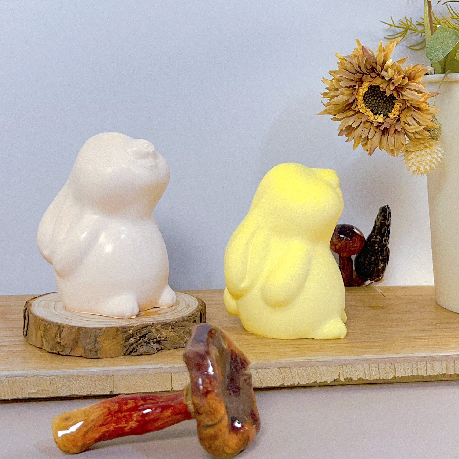 Osterhasen Silikonformen-SetⅡ (Mode:FH02)