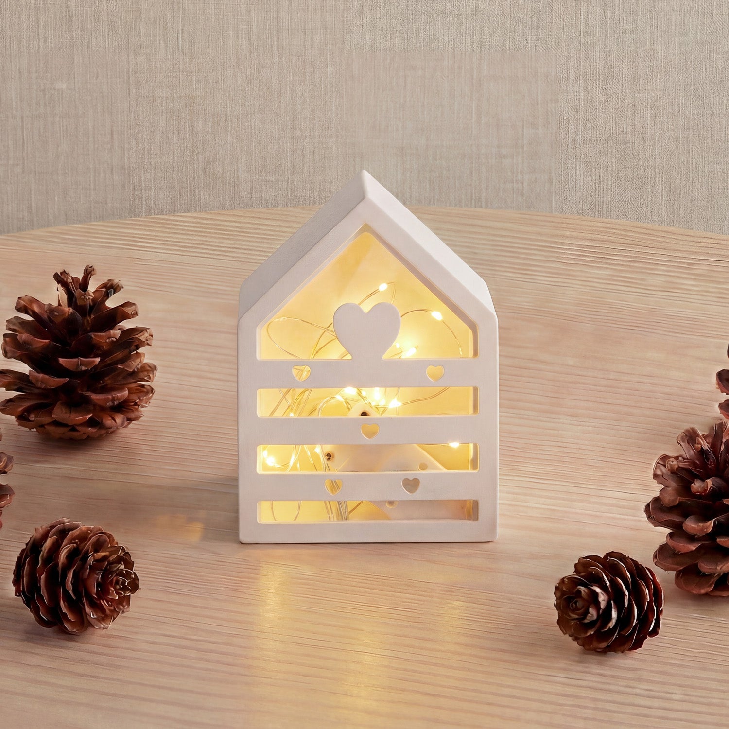 Silikonform Lichthäuschen mit Durchbruch-Design (Mode:XW01)