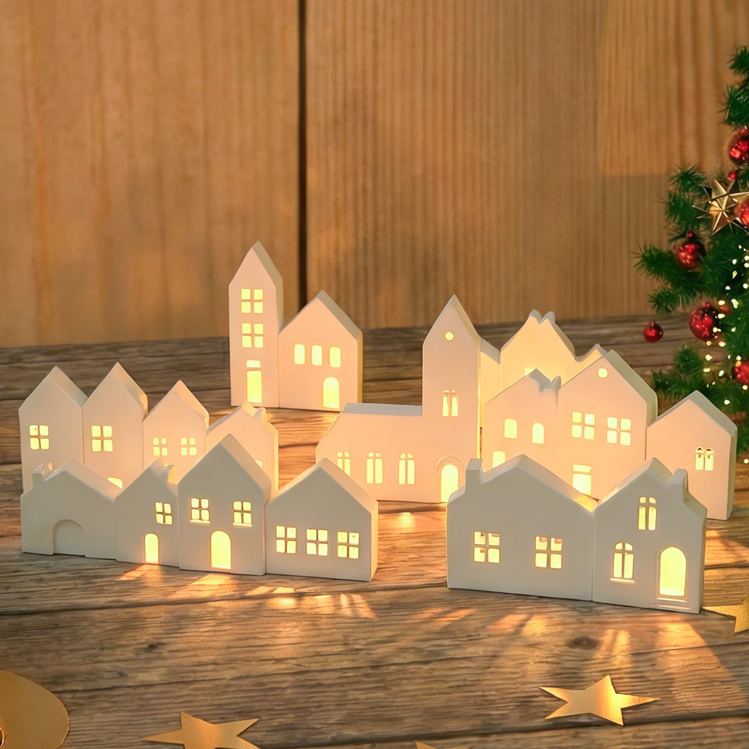 Silikonform Weihnachtshaus (Mode:FZ01)