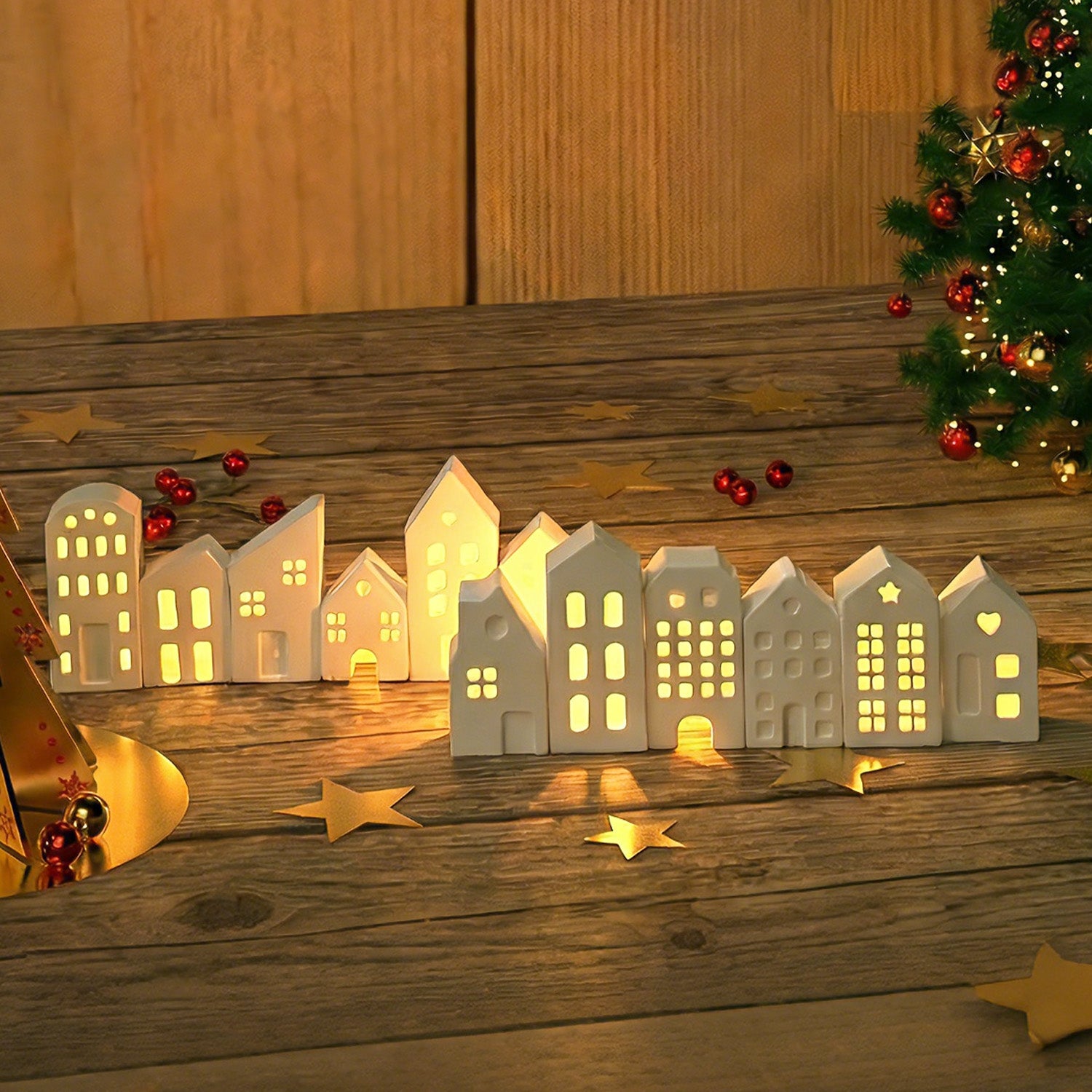 Silikonform Sternschnuppen-Haus (Mode:FZ02)