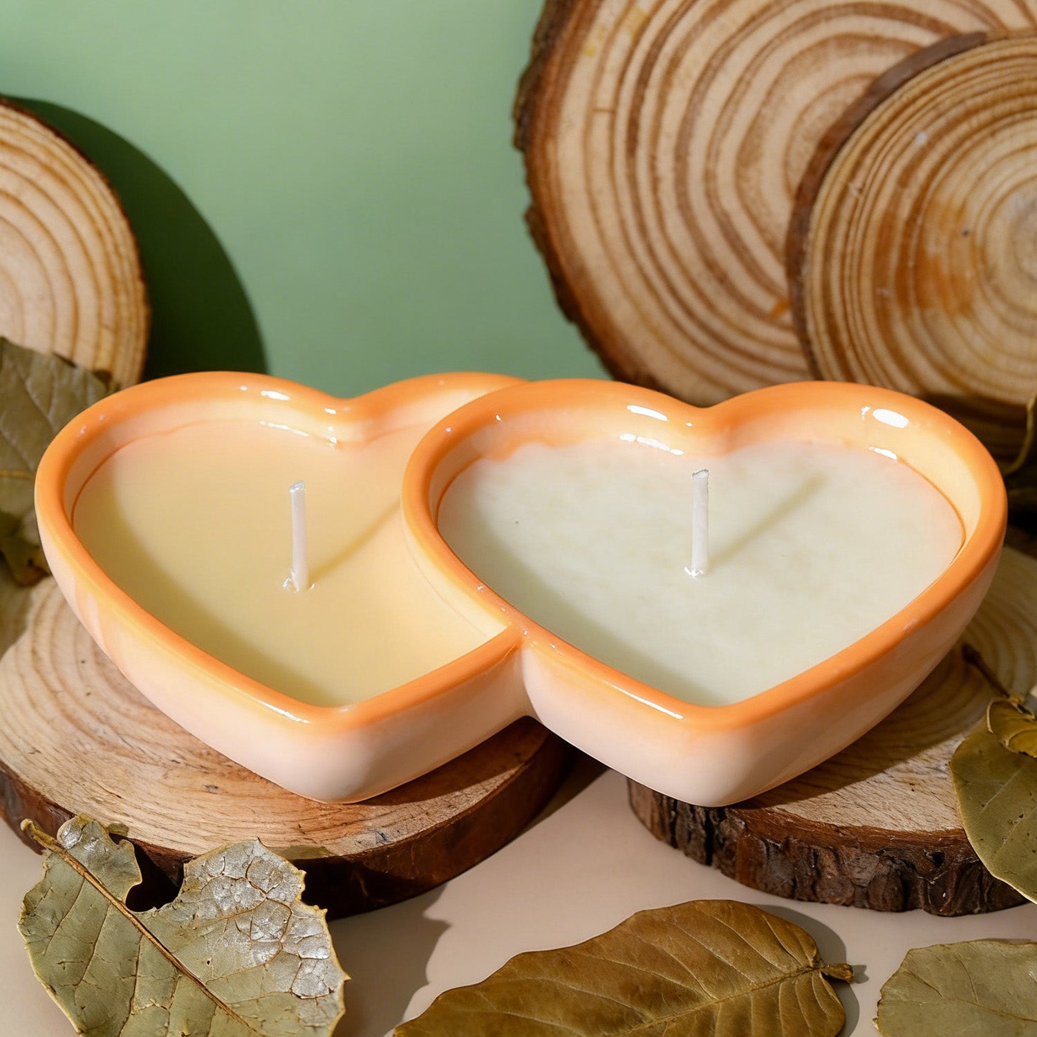 Silikonform-Set Herz & Deko (Mode:QR01)