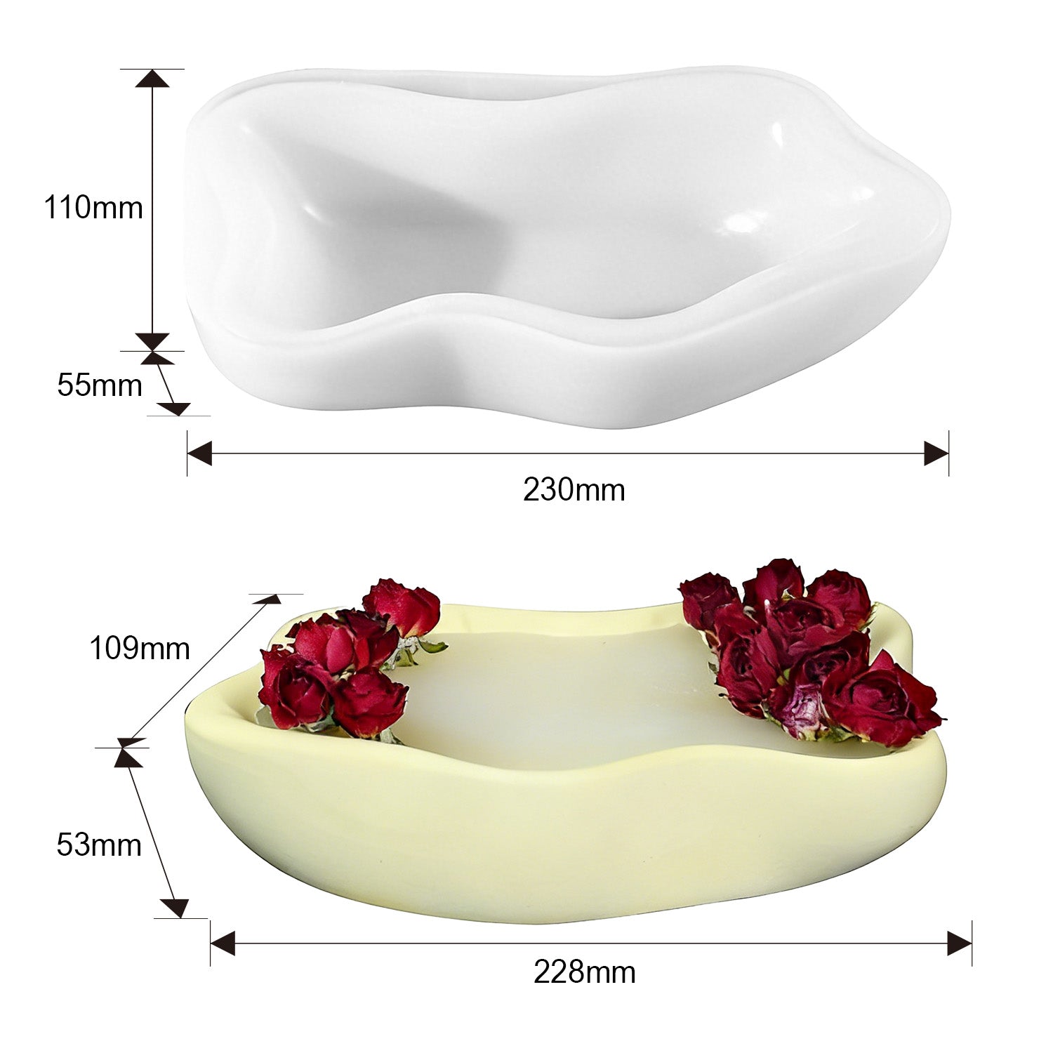 Silikonformen Design-Kerzengefäße (Mode:ZT03)