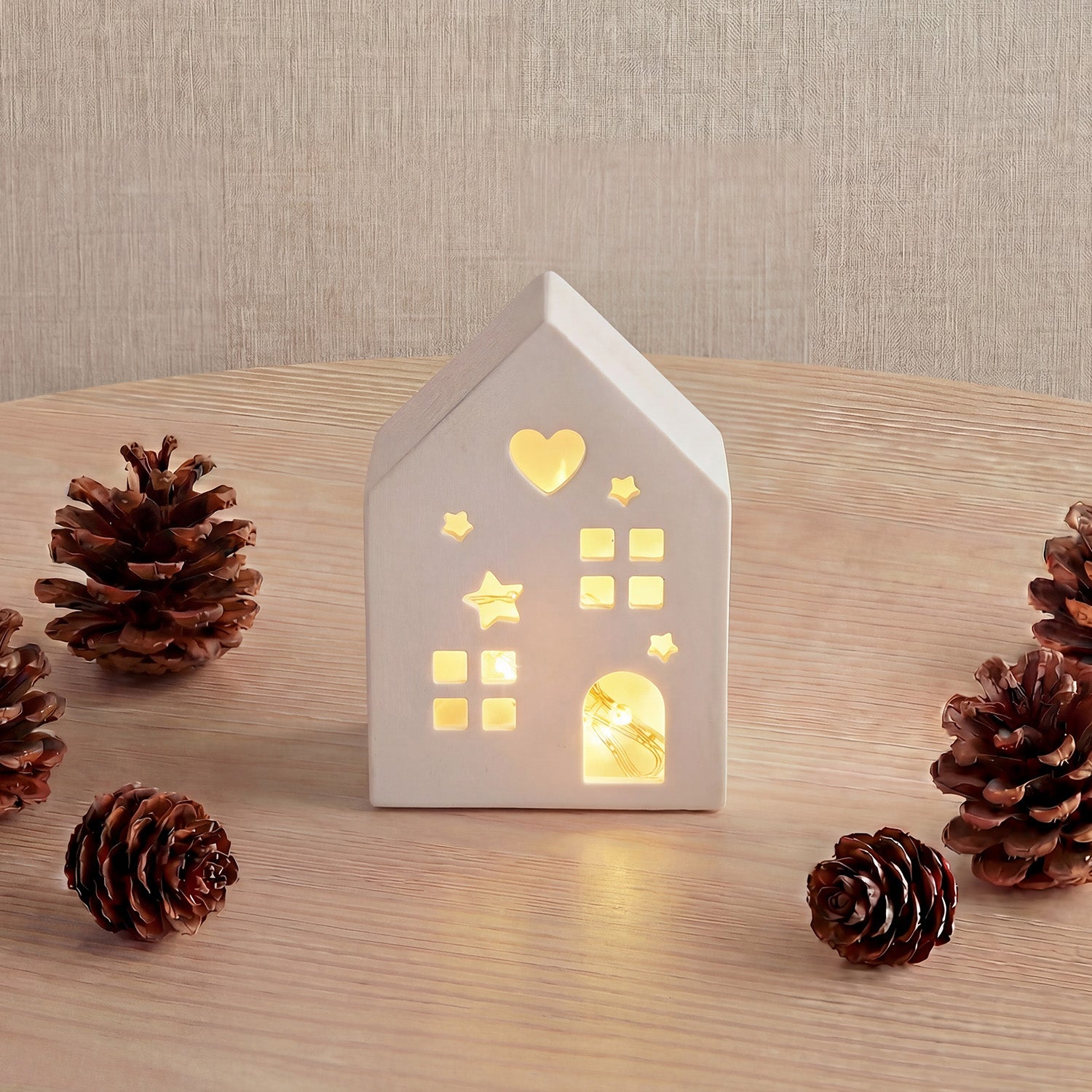 Silikonform Lichthäuschen mit Durchbruch-Design (Mode:XW01)