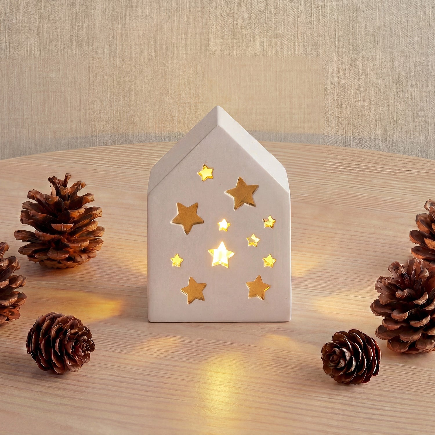 Silikonform Lichthäuschen mit Durchbruch-Design (Mode:XW01)