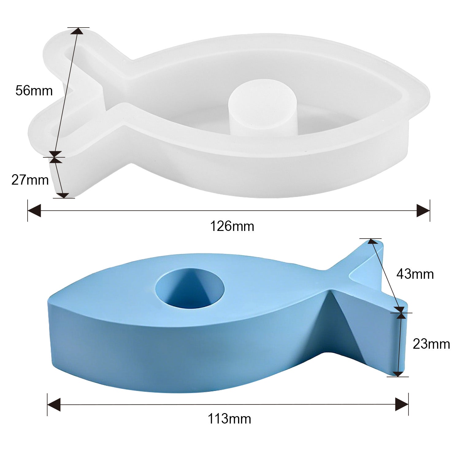 Silikonformen Vielseitige Kerzenständer (Mode:ZT01)