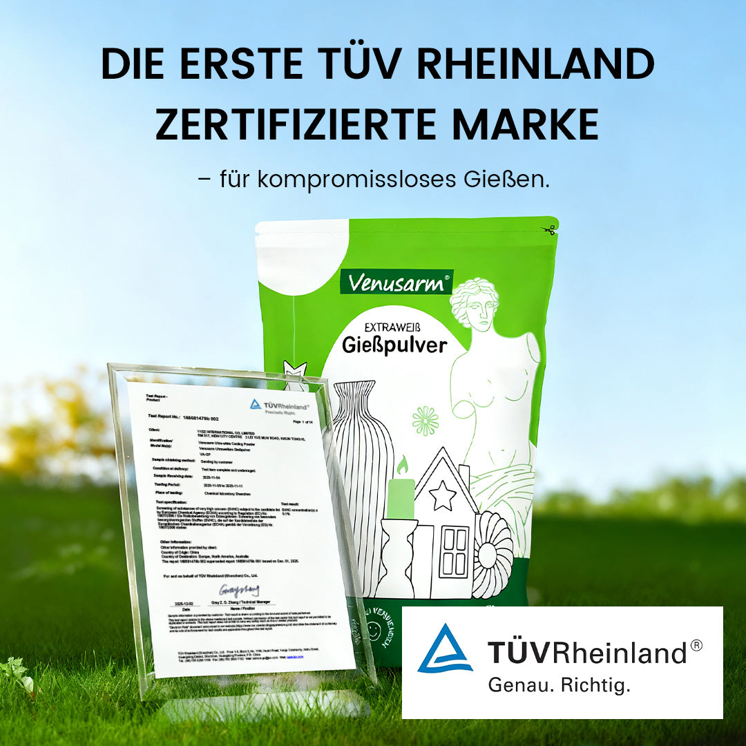 Venusarm Ultraweißes Gießpulver 220N/mm²